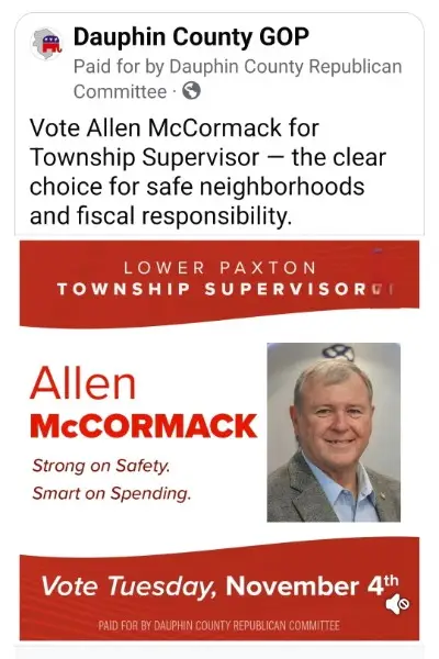 Allen McCormack GOP Endorsed