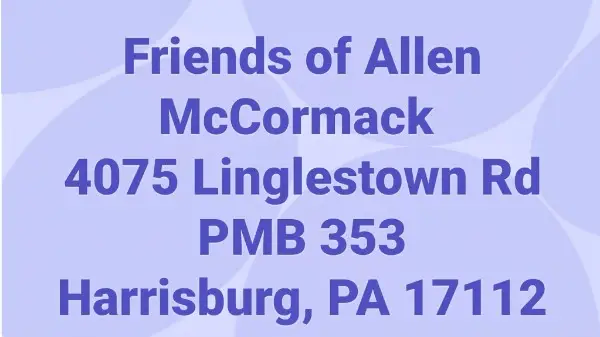 Donate to Supervisor McCormack